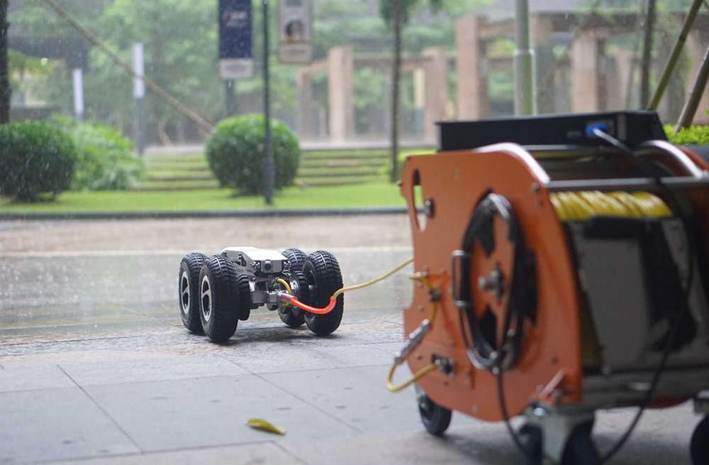 285唱经楼管道检测机器人