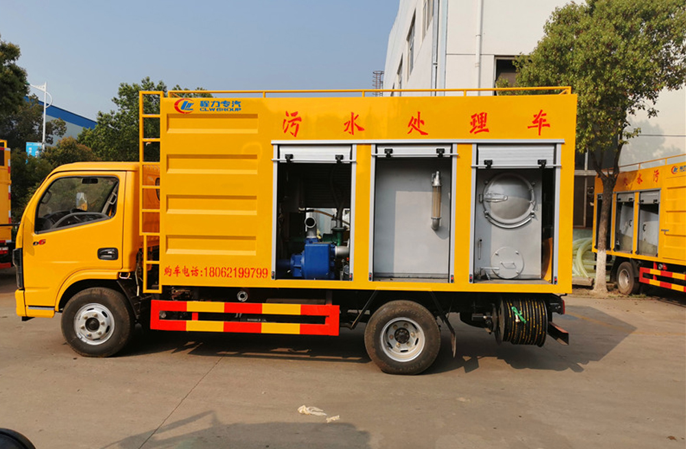 281唱经楼污水分离车